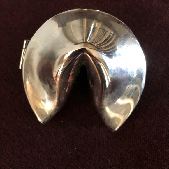 Silver Fortune cookie - Picture 1 of 2